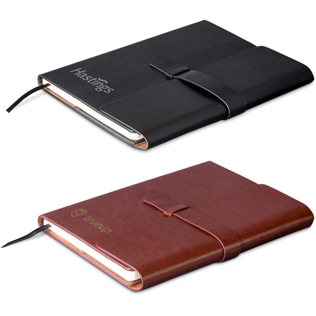 Altitude Peninsula A5 Hard Cover Notebook BLACK,BROWN