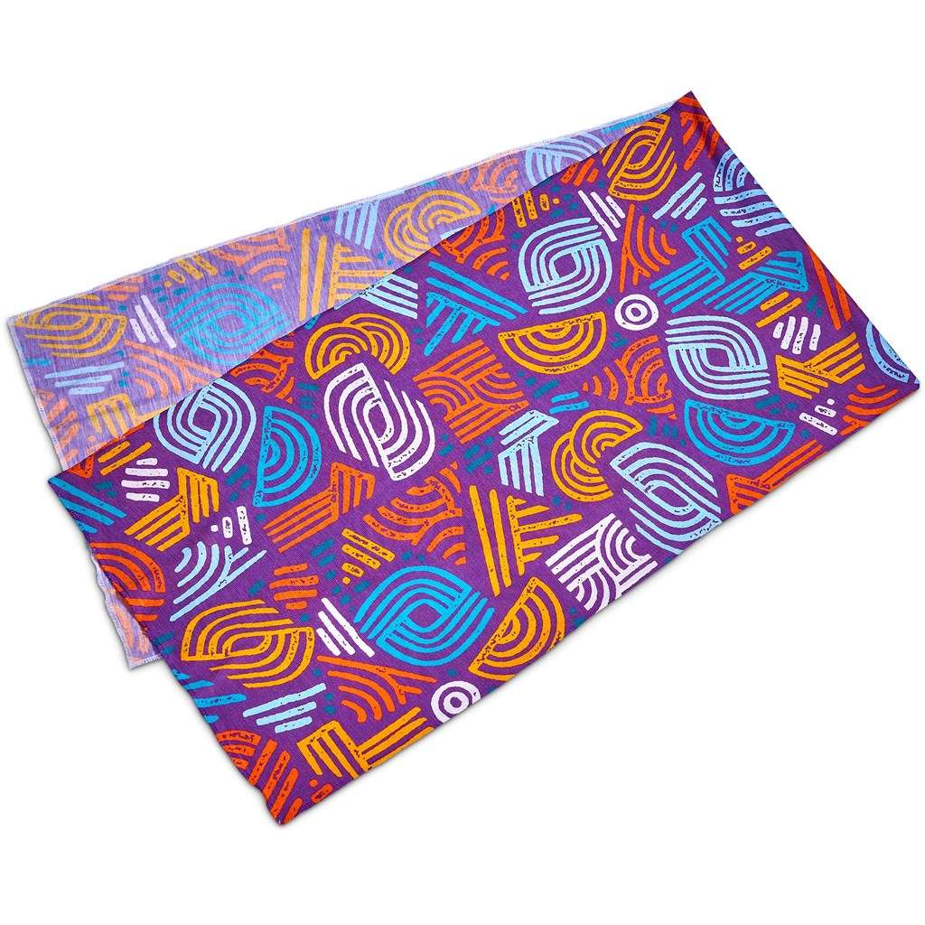 Hoppla Crown Polyester Head Wrap BLACK
