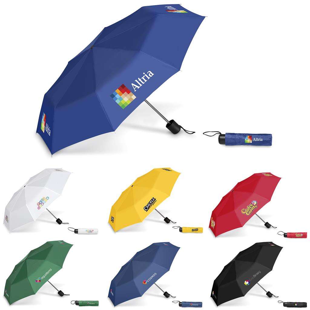 Tropics Compact Umbrella BLACK,BLUE,GREEN,NAVY,RED,SOLID WHITE,YELLOW