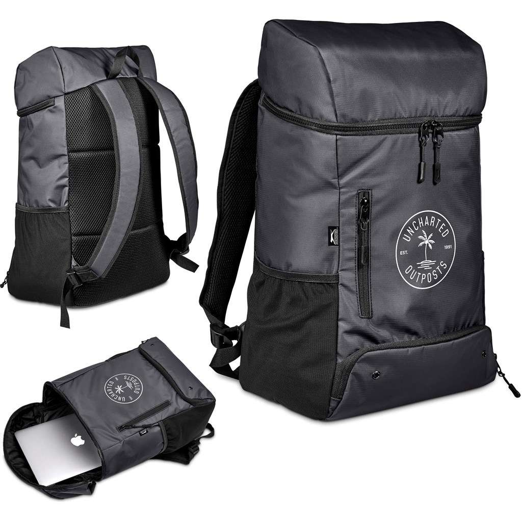 Slazenger Explorer Water Resistant Laptop Backpack BLACK
