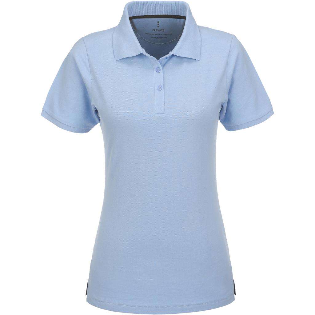 Ladies Calgary Golf Shirt - Light Blue LIGHT BLUE S,M,L,XL,2XL,3XL