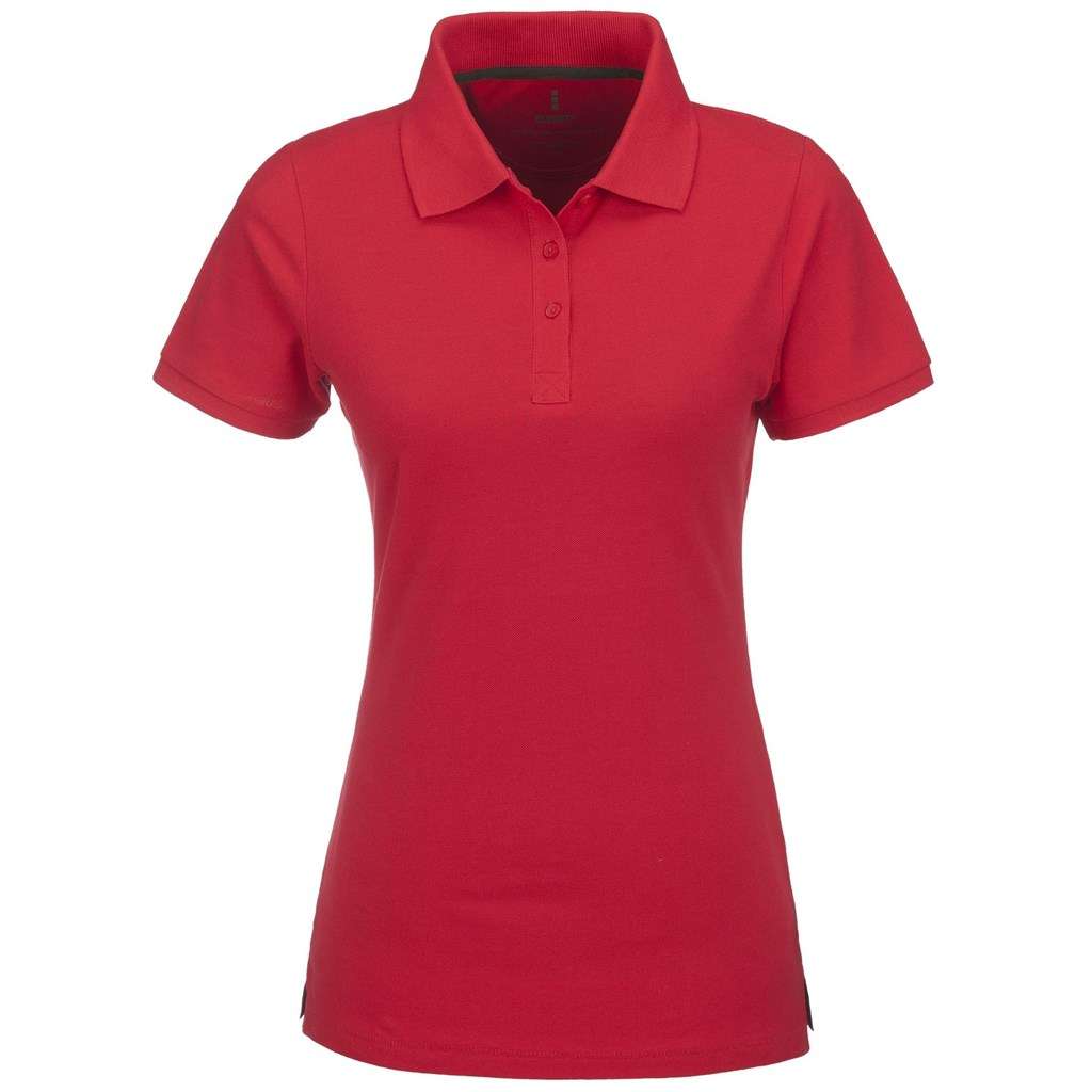 Ladies Calgary Golf Shirt - Red RED S,M,L,XL,2XL,3XL