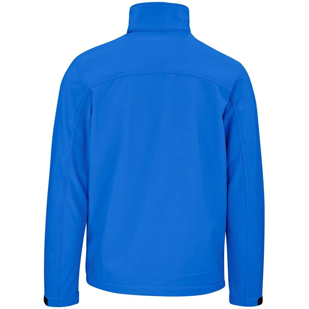 Mens Maxson Softshell Jacket - Blue BLUE S,M,L,XL,2XL,3XL,4XL