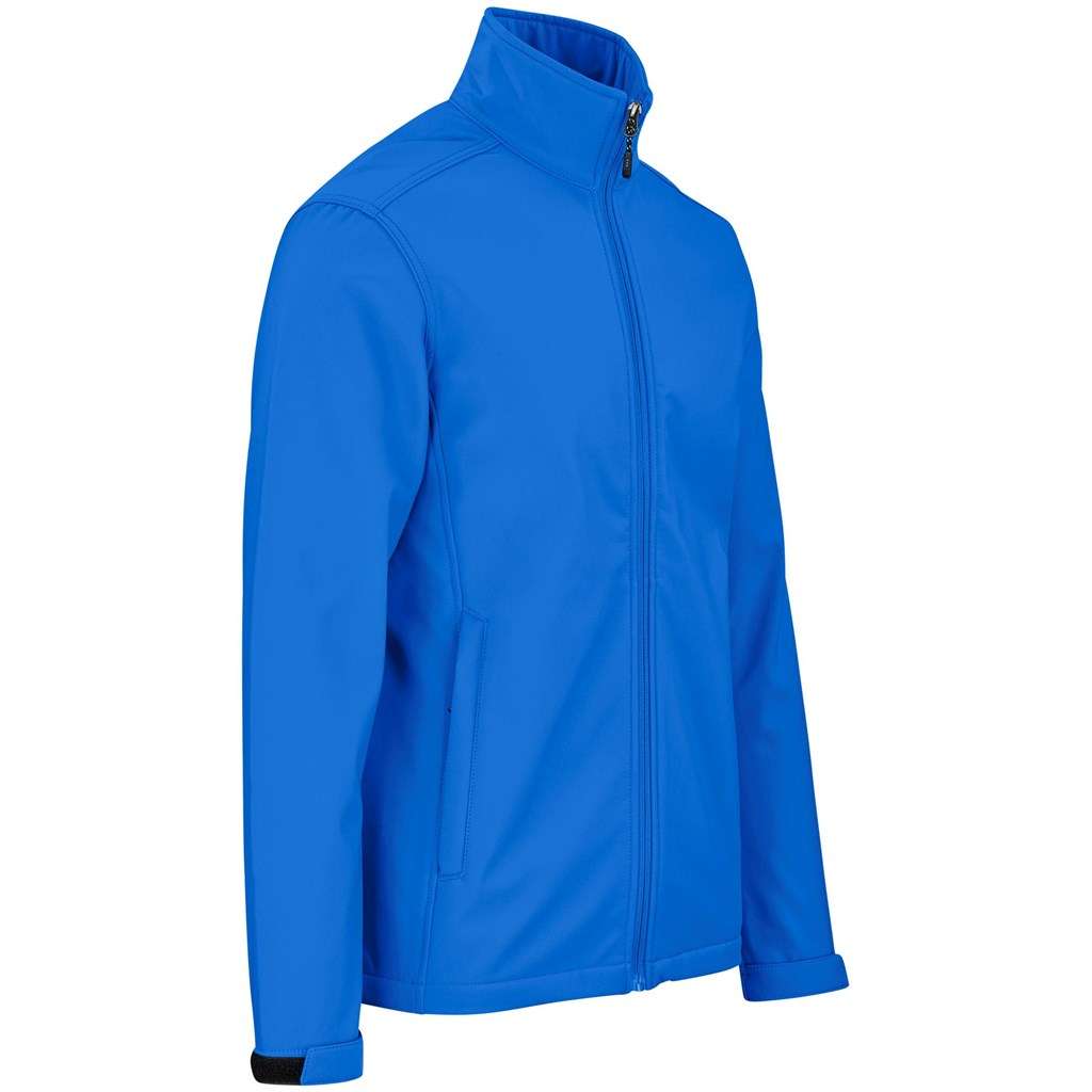 Mens Maxson Softshell Jacket - Blue BLUE S,M,L,XL,2XL,3XL,4XL