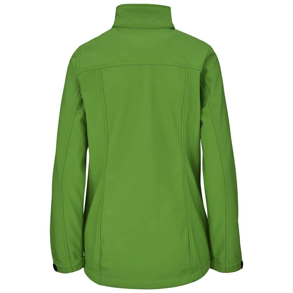 Ladies Maxson Softshell Jacket - Green GREEN S,M,L,XL,2XL,3XL