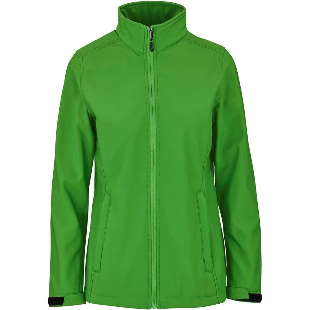 Ladies Maxson Softshell Jacket - Green GREEN S,M,L,XL,2XL,3XL