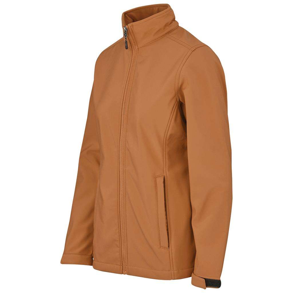 Ladies Maxson Softshell Jacket - Orange ORANGE S,M,L,XL,2XL,3XL