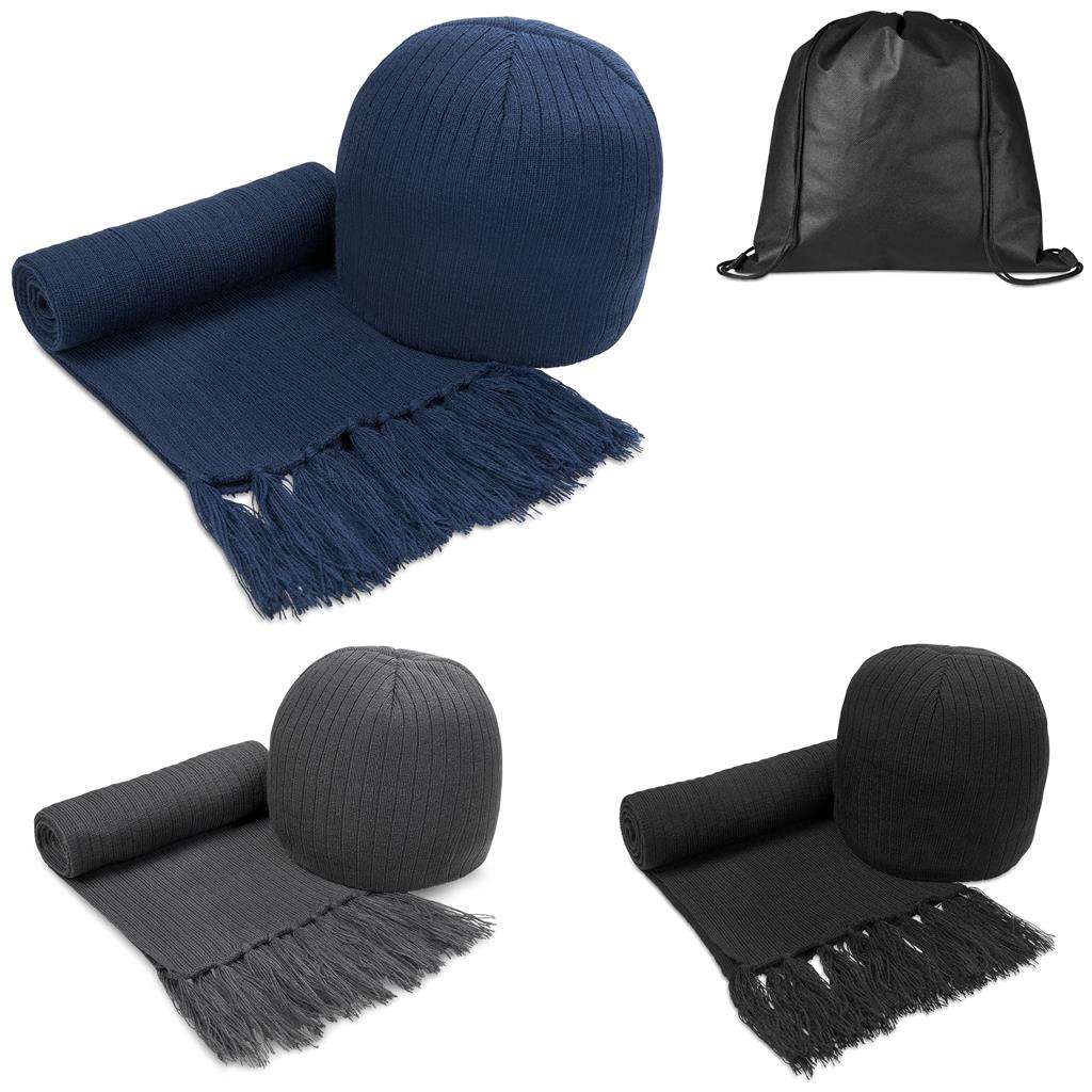 Nebraska Winter Set BLACK,GREY,NAVY