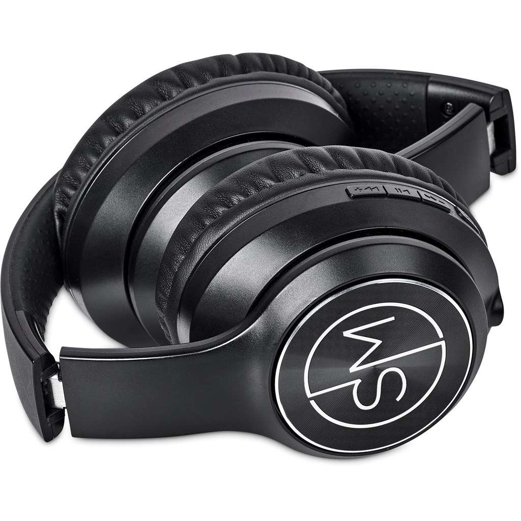 Swiss Cougar Stuttgart Active Noise-Cancelling Bluetooth Headphones BLACK