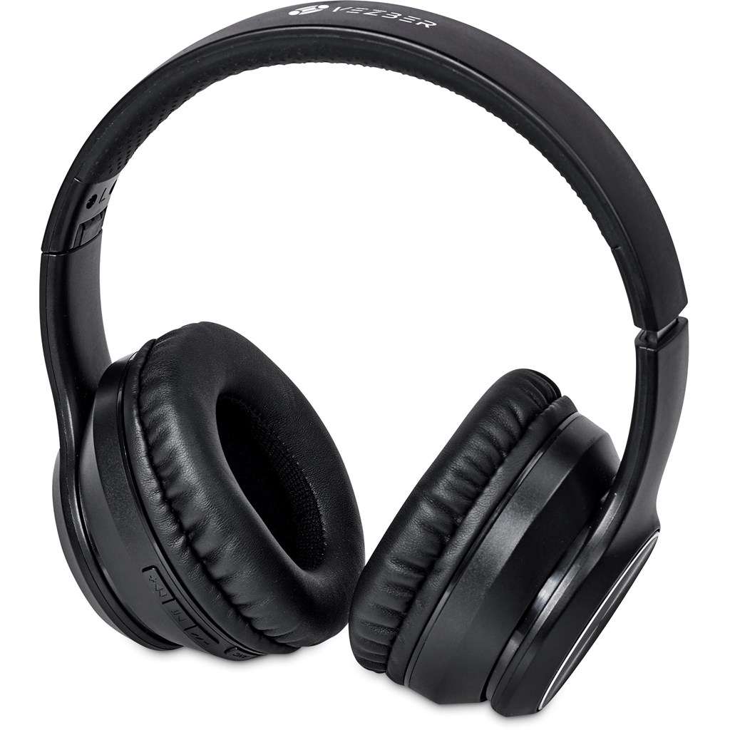 Swiss Cougar Stuttgart Active Noise-Cancelling Bluetooth Headphones BLACK
