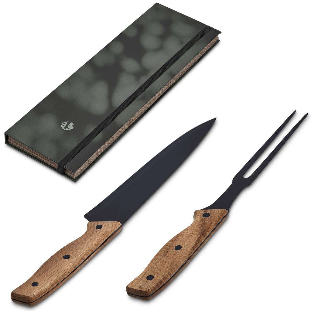 Andy Cartwright Ermelo Carving Set BLACK