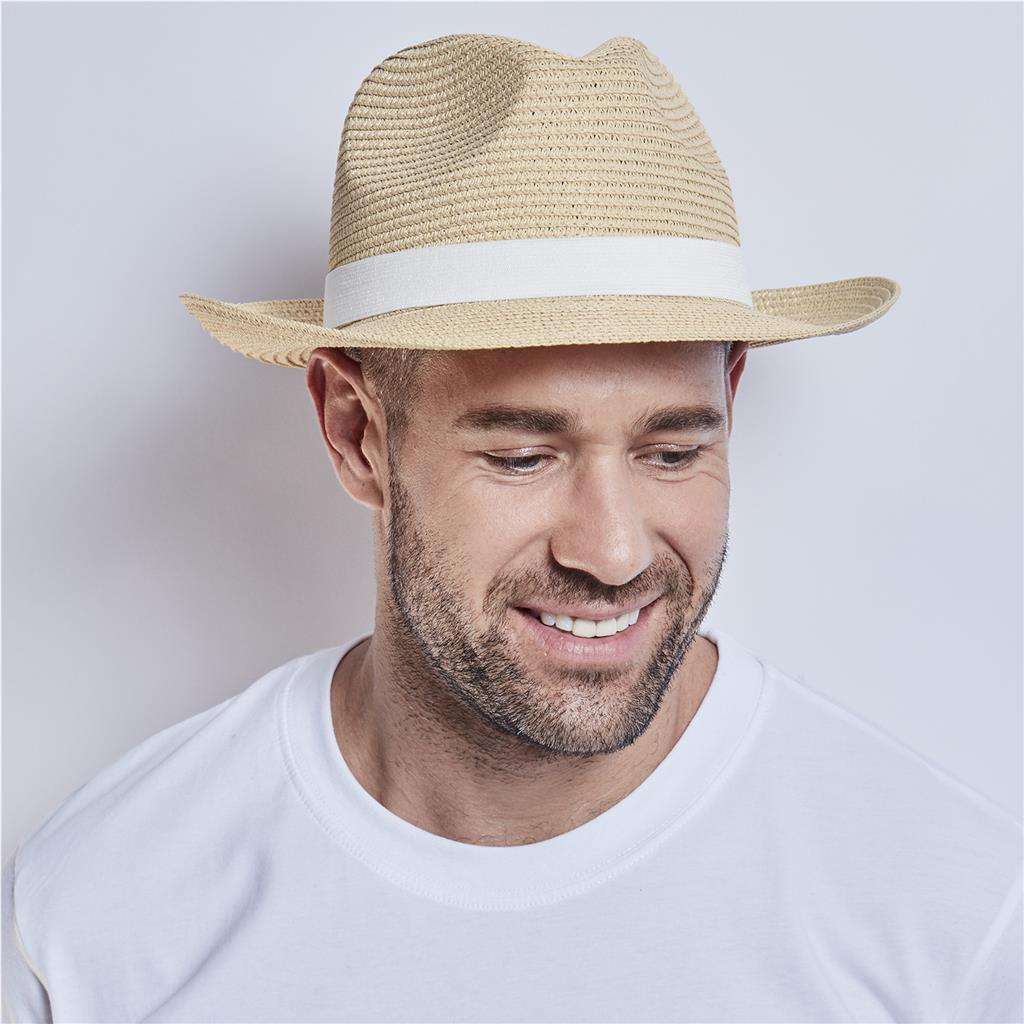 Bruno Fedora Hat BLACK,NAVY,STONE,WHITE