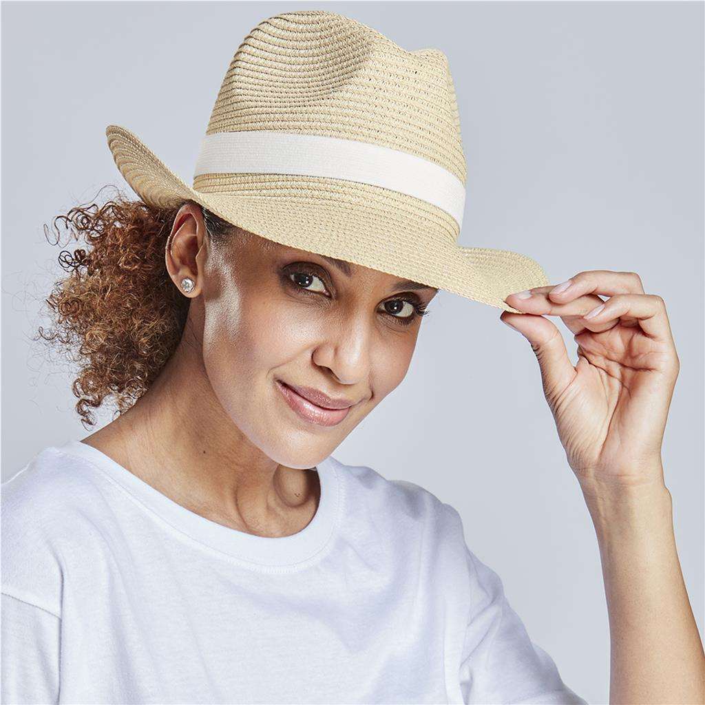Bruno Fedora Hat BLACK,NAVY,STONE,WHITE