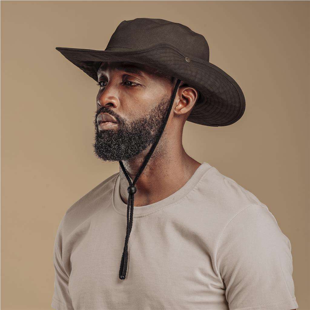 Somabula Oilskin Hat BROWN,CHARCOAL,NAVY,OLIVE