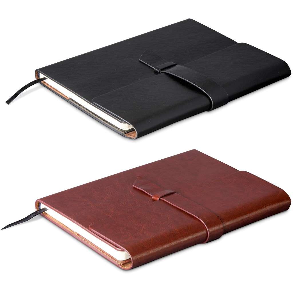 Altitude Peninsula A5 Hard Cover Notebook BLACK,BROWN