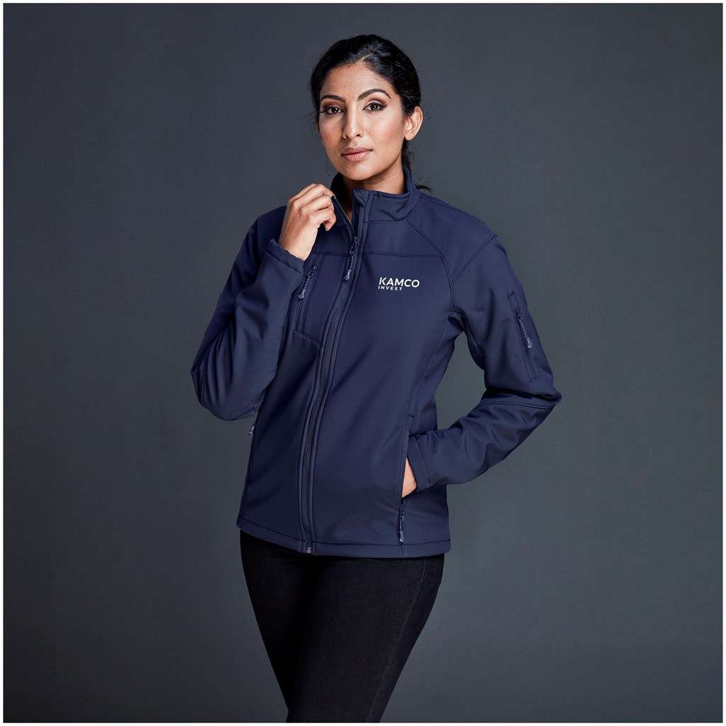 Ladies Alex Varga Elysium Softshell Jacket BLACK,CHARCOAL,NAVY S,M,L,XL,2XL,3XL,4XL