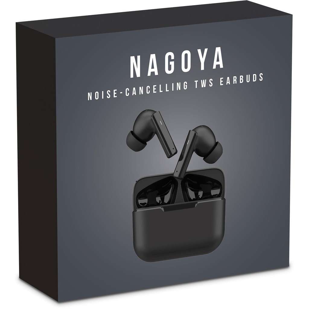 Swiss Cougar Nagoya Active Noise-Cancelling TWS Earbuds BLACK