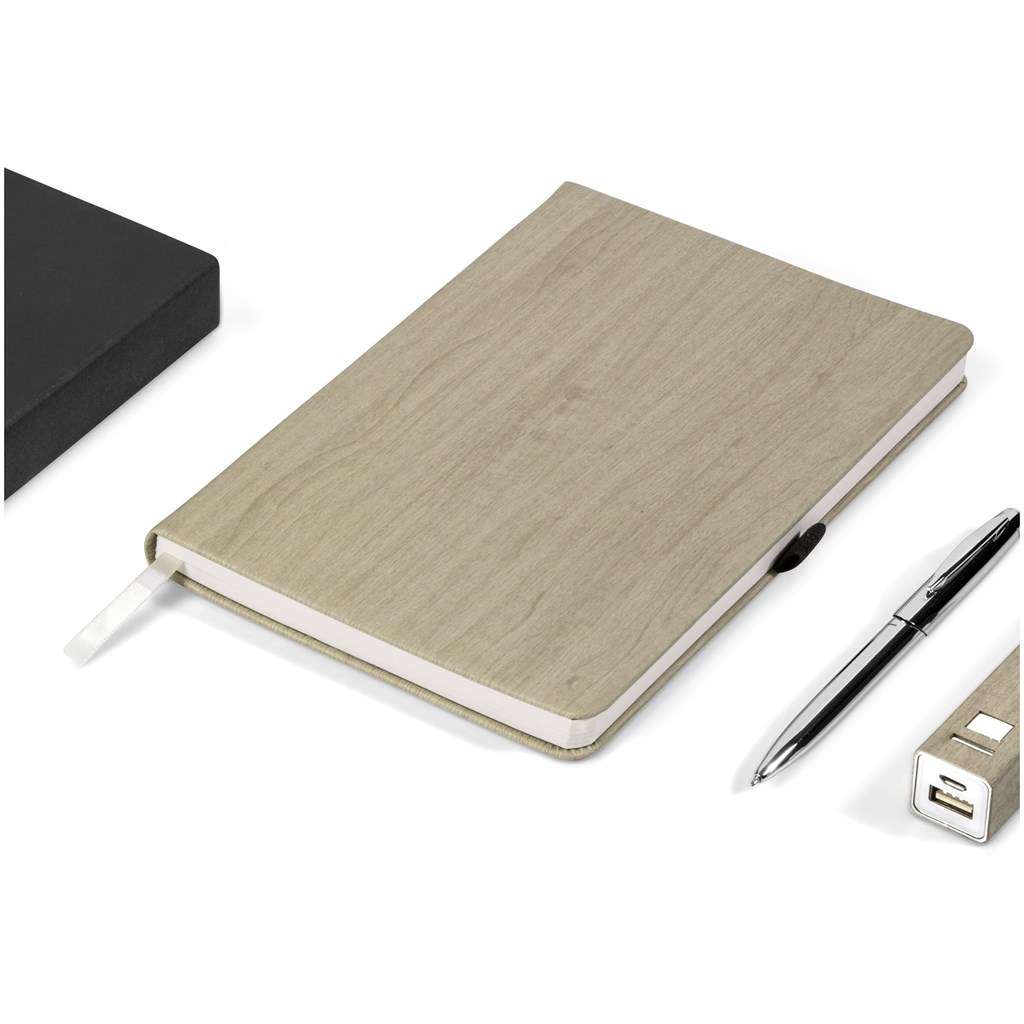 Altitude Oakridge A5 Hard Cover Notebook GREY