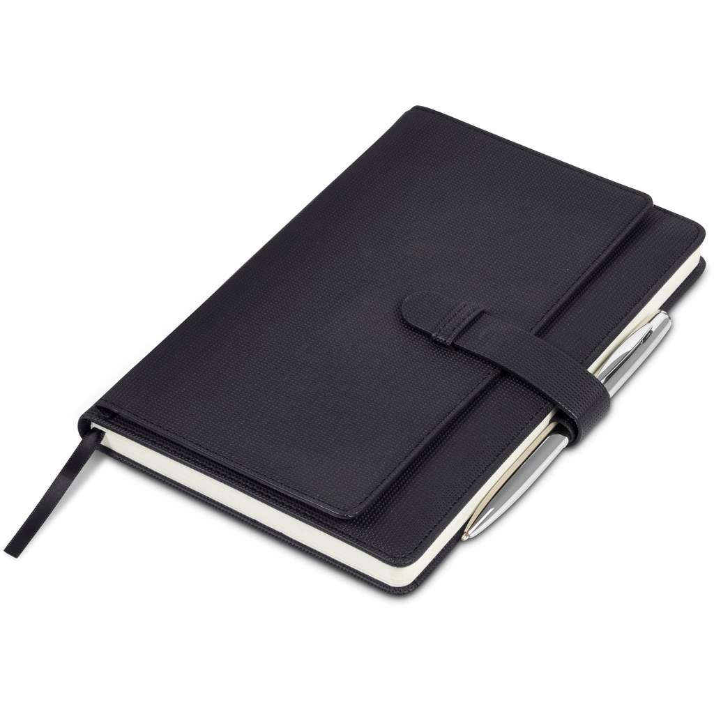 Altitude Cypher A5 Hard Cover Notebook BLACK