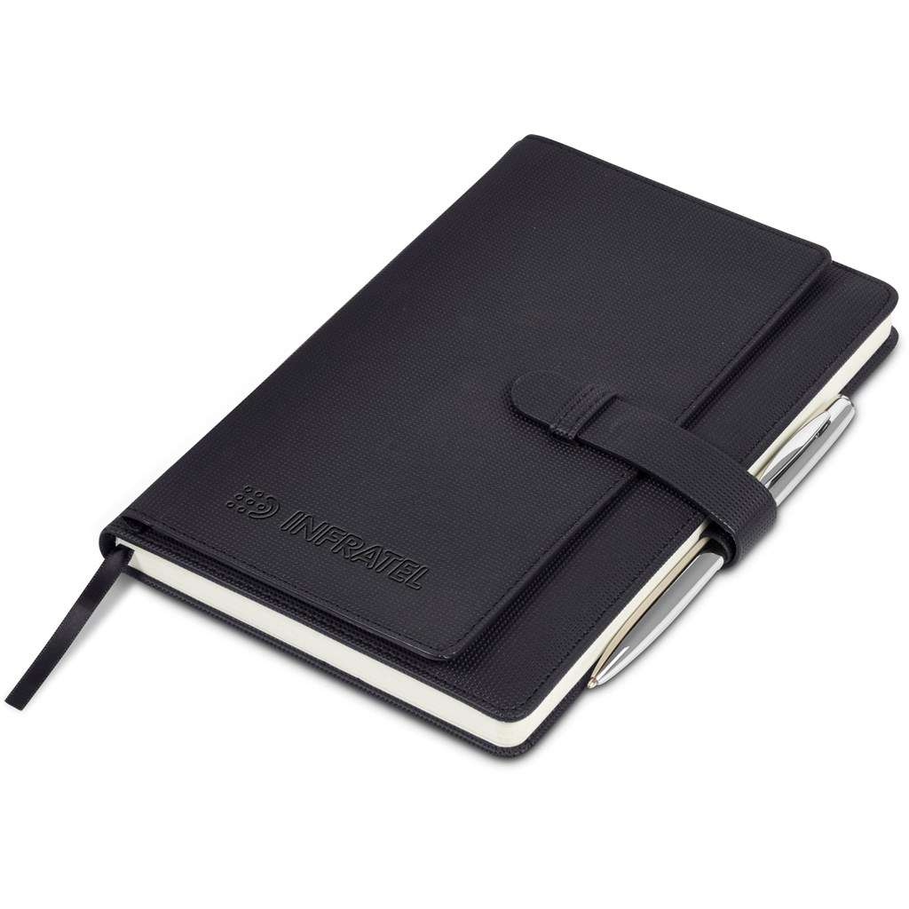 Altitude Cypher A5 Hard Cover Notebook BLACK