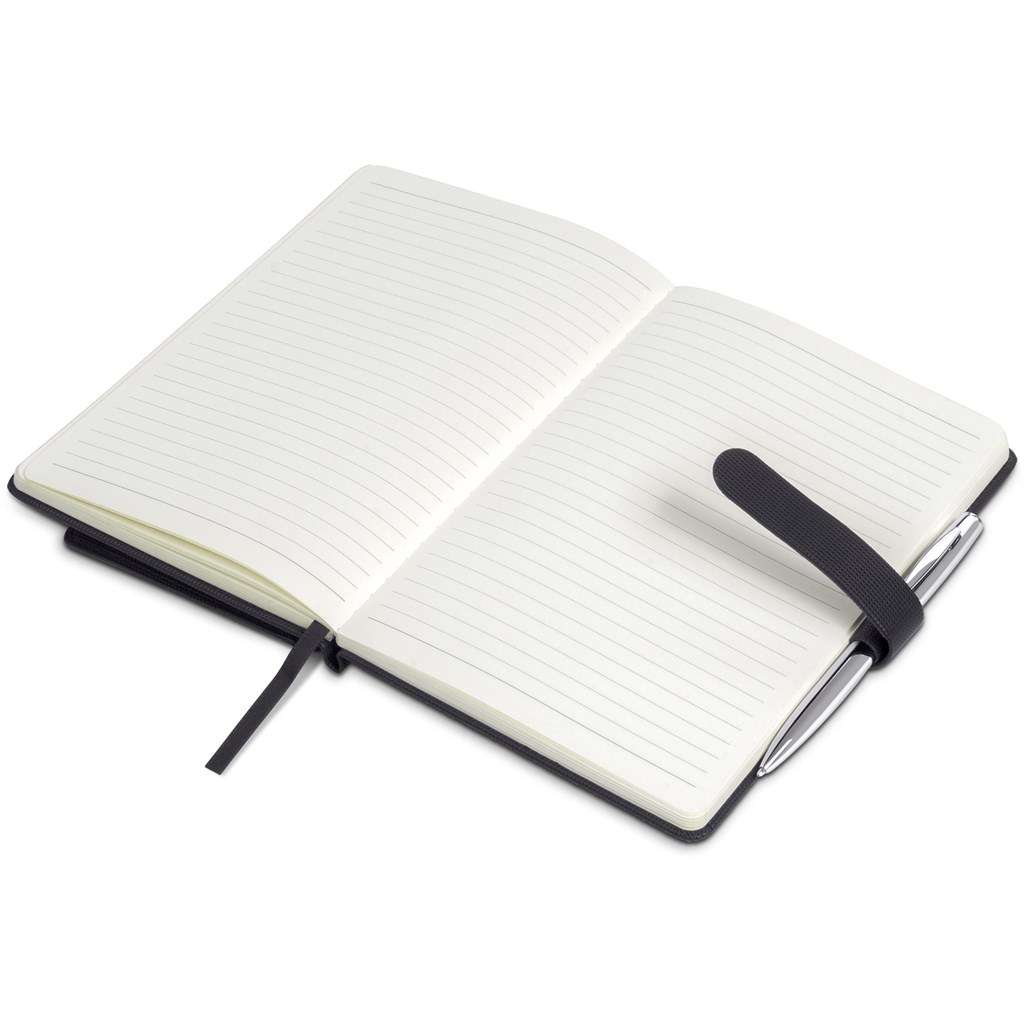 Altitude Cypher A5 Hard Cover Notebook BLACK