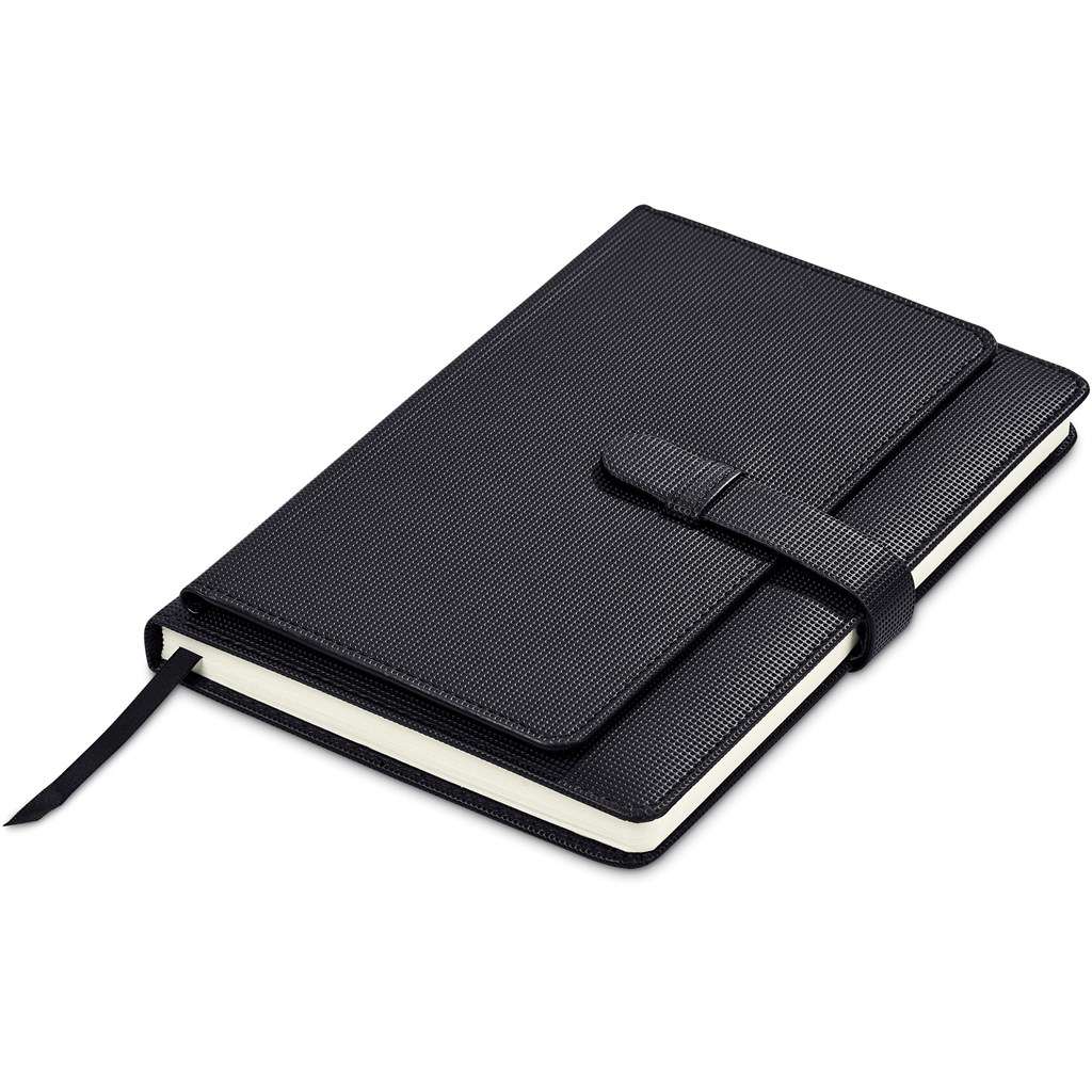 Altitude Cypher A5 Hard Cover Notebook BLACK