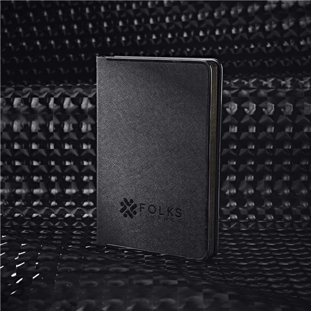 Alex Varga Branca A5 Hard Cover Notebook BLACK