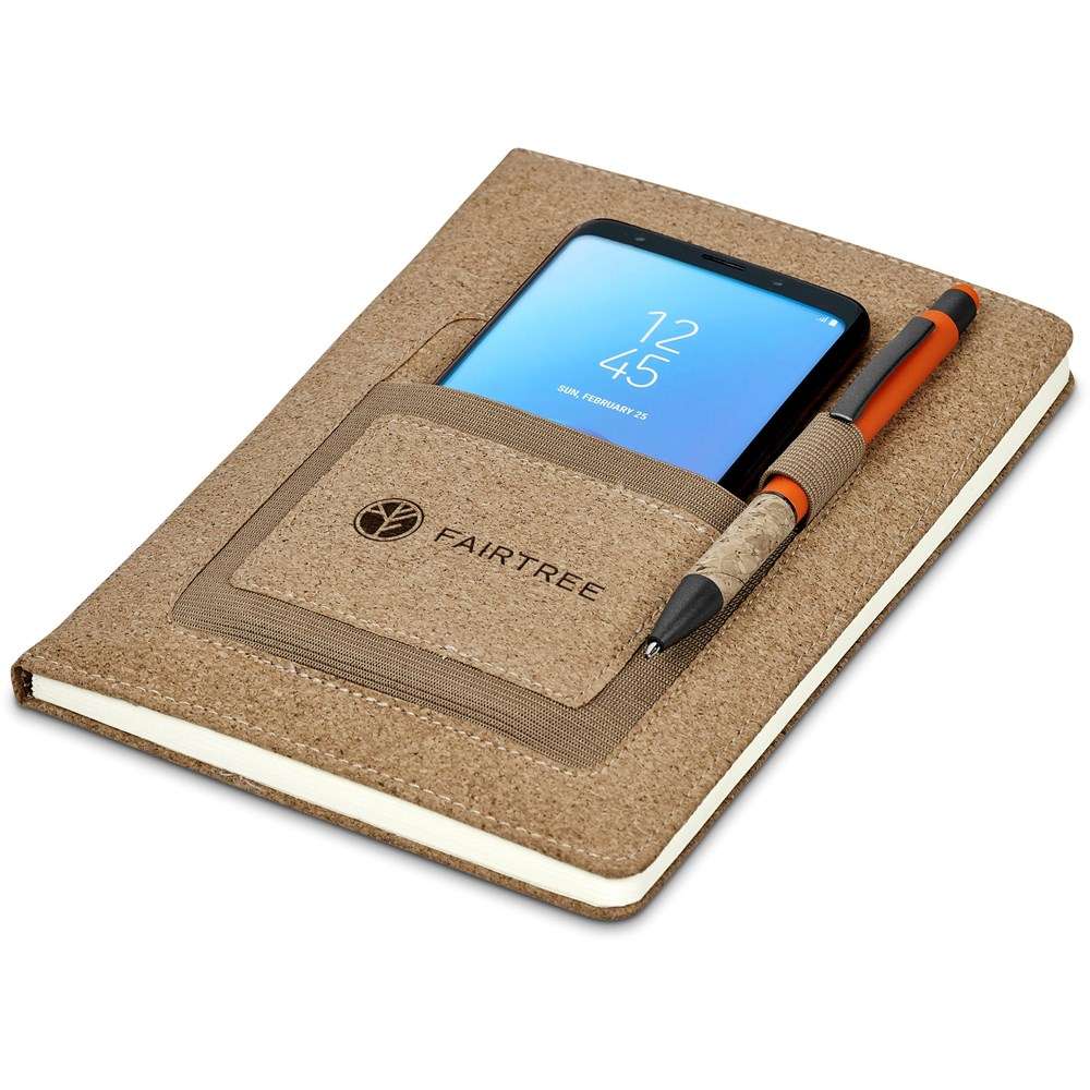 Okiyo Mimasu Cork A5 Hard Cover Notebook NATURAL