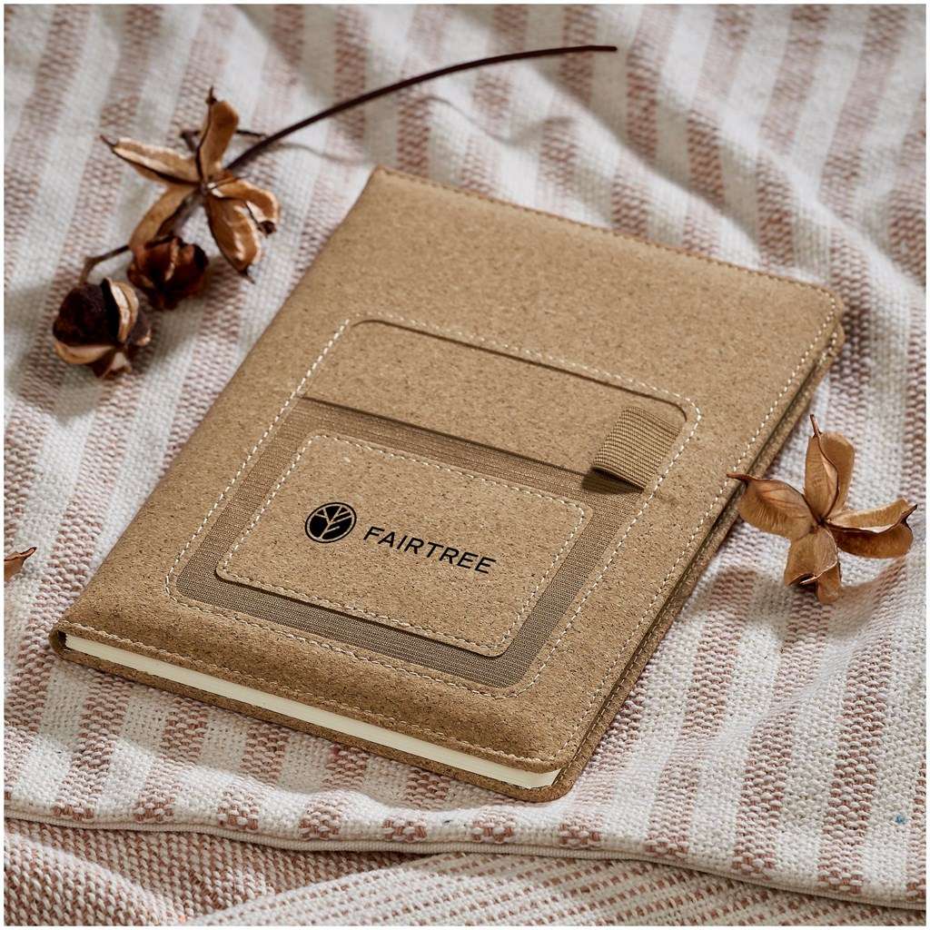 Okiyo Mimasu Cork A5 Hard Cover Notebook NATURAL