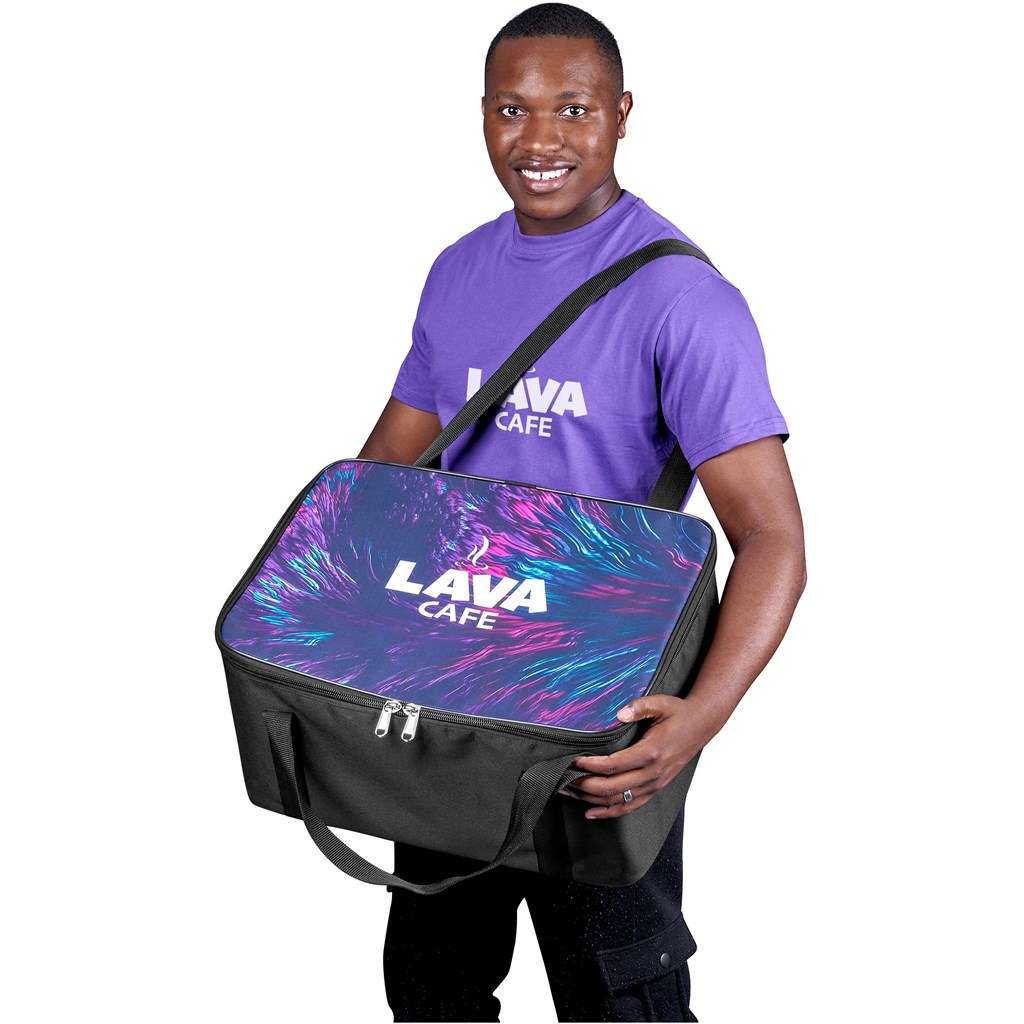 Pre-Production Hoppla Sudwala Food Delivery Cooler Bag BLACK,GREY,NAVY,RED