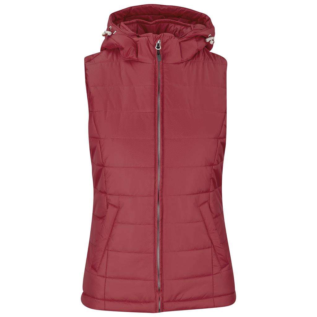 Ladies Evolution Bodywarmer - Red RED S,M,L,XL,2XL,3XL,4XL