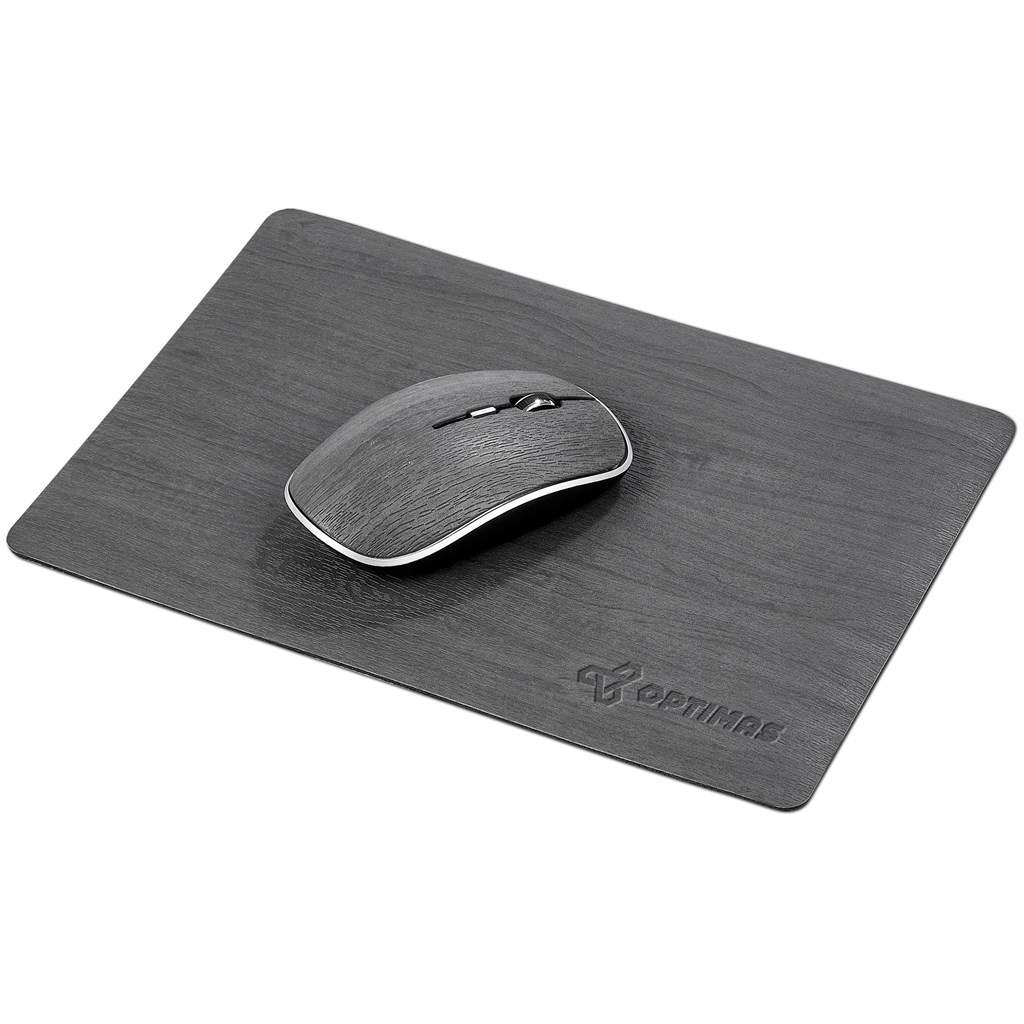 Altitude Oakridge Mouse &amp; Mouse Pad Set GREY