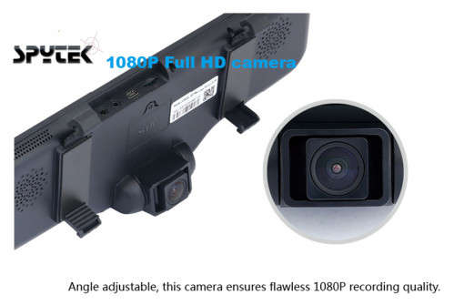 3G/ 4G Car RearView Mirror with GPS, Dash Camera with Live View