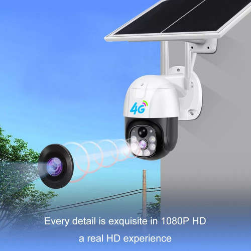 VTK -AvaTek Solar PTZ Camera - 4G Speed Dome Camera V380