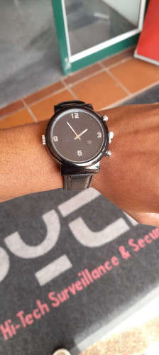 Spy Watch Camera with Night Vision IR &amp; Motion Detection