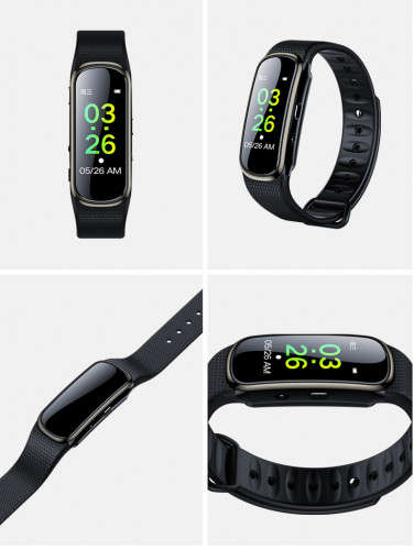 Watch Bracelet Voice Recorder with Time Screen