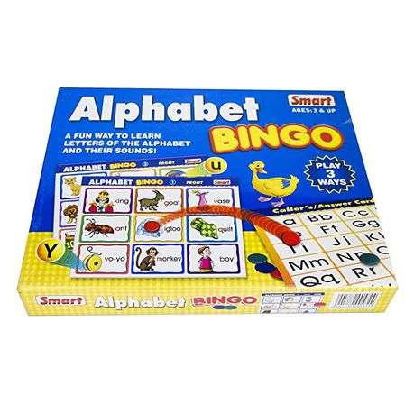 Smart Alphabet Bingo