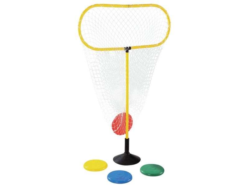 Throw And Target Game (Goal &amp; 4 Flying Discs)