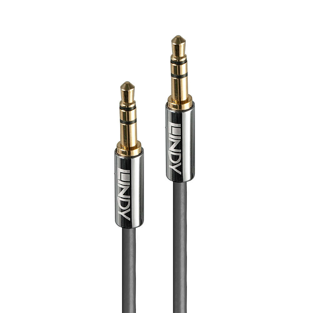 LINDY 0.5M 3.5MM STEREO M-M CROMO(35320)