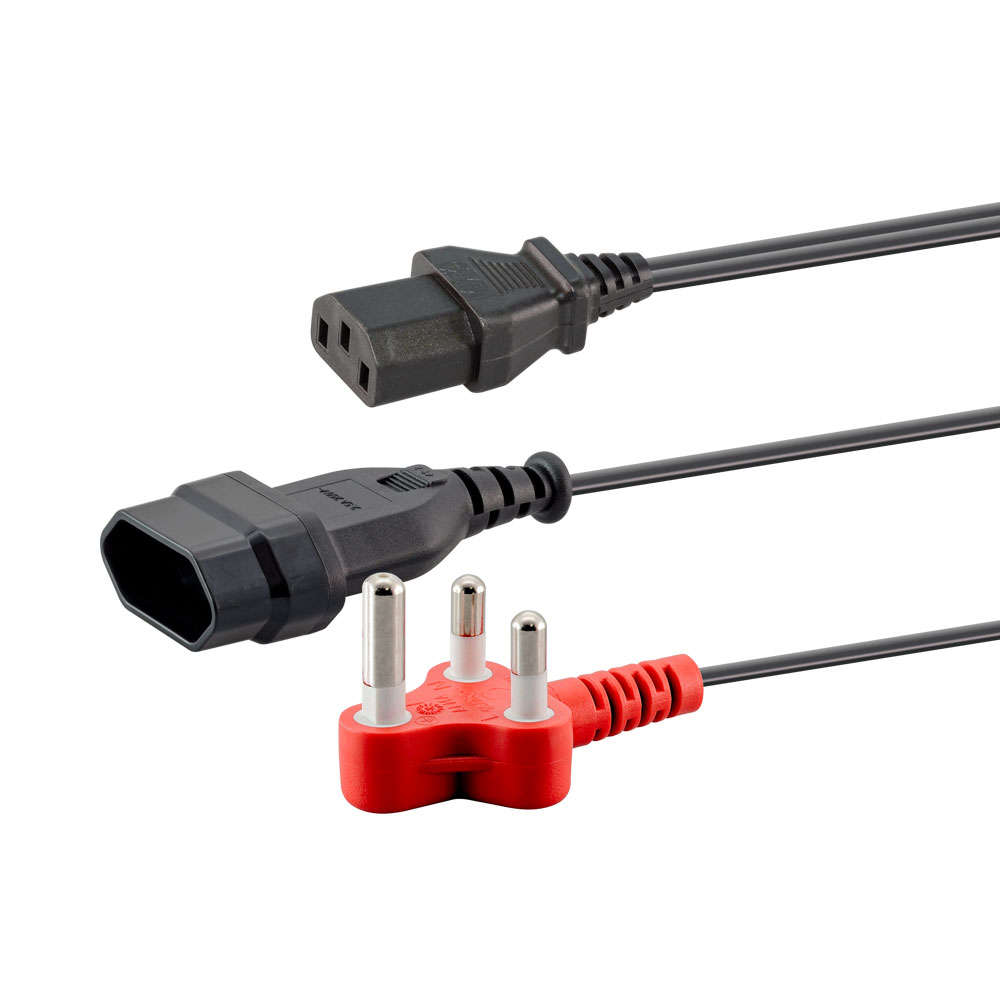 2HEADED -1IEC &amp; 2 PIN FEMALE SOCKET