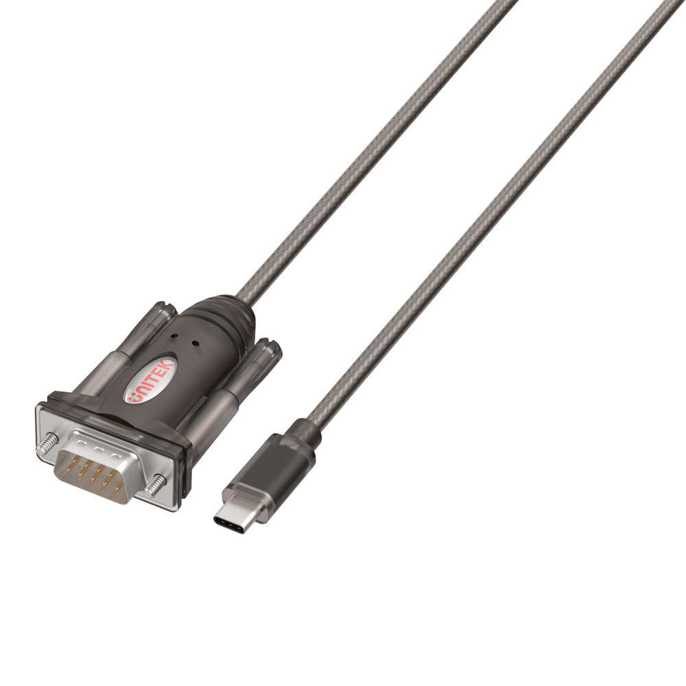 UNITEK 1.5M TYPE-C TO SERIAL ADAPTER BLK (Y-1105K)