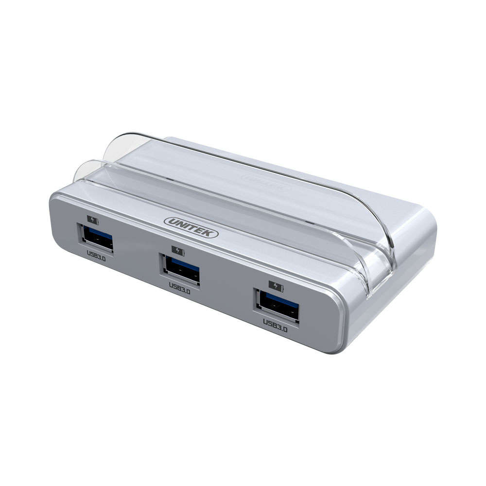 UNITEK USB3.0 4-PORT CHARGE HUB STAND OTG (Y-3067)