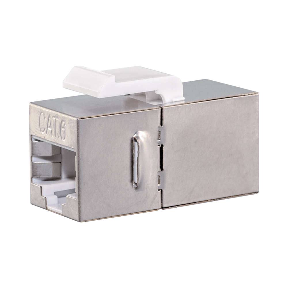 CAT6 SHIELDED INLINE COUPLER - UNPOPULATED