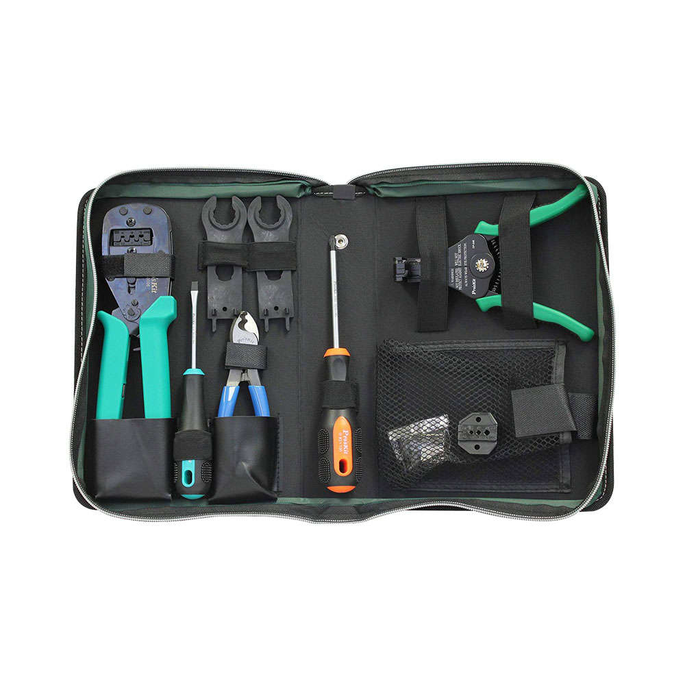 PROSKIT SOLAR MC3 &amp; MC4 CRIMPING TOOL KIT