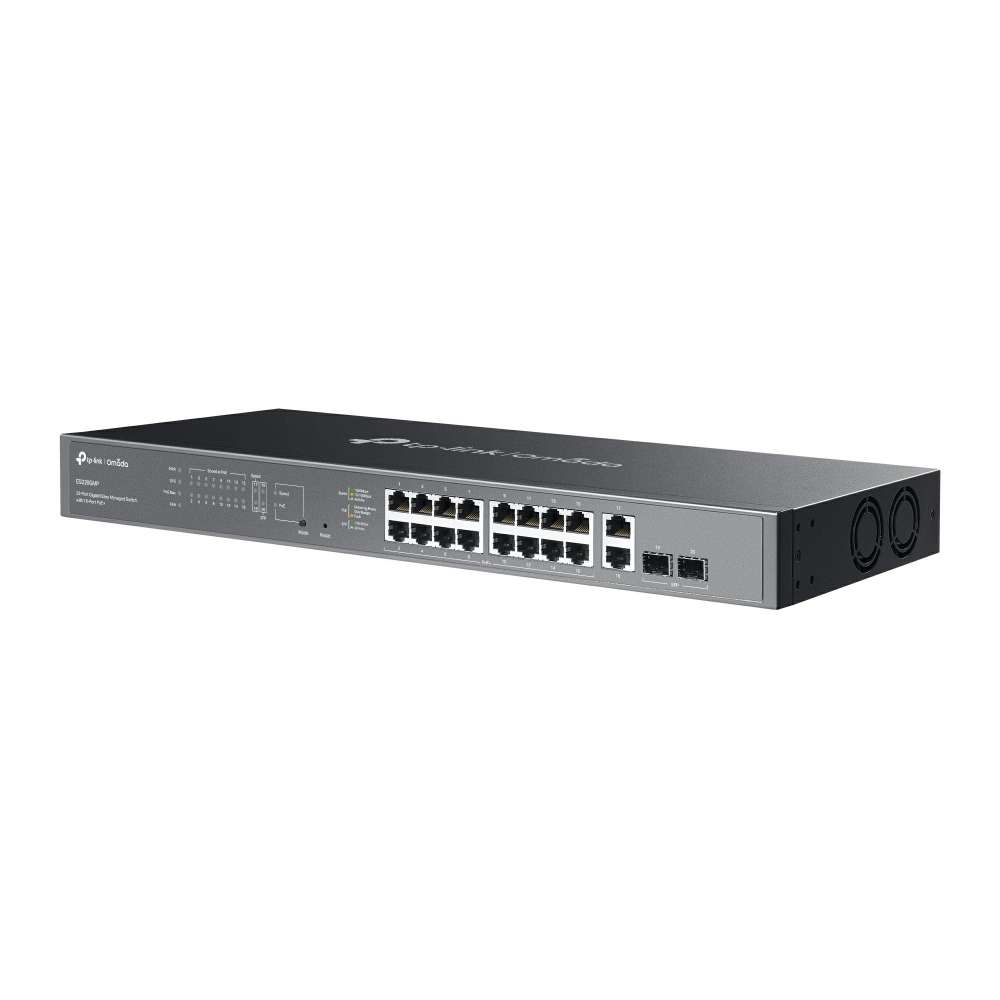 TP-LINK 20P GB MANAGED 16P POE+ 2SFP