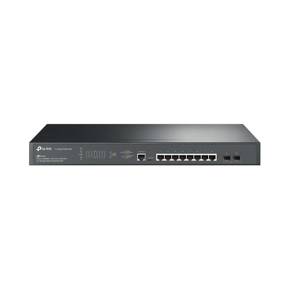 TP-LINK 8-PORT JETSTREAM 2.5BASE - T AND 2 