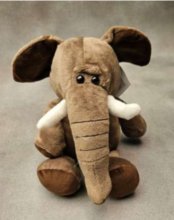 Peluche-Elephant 18cm sitting