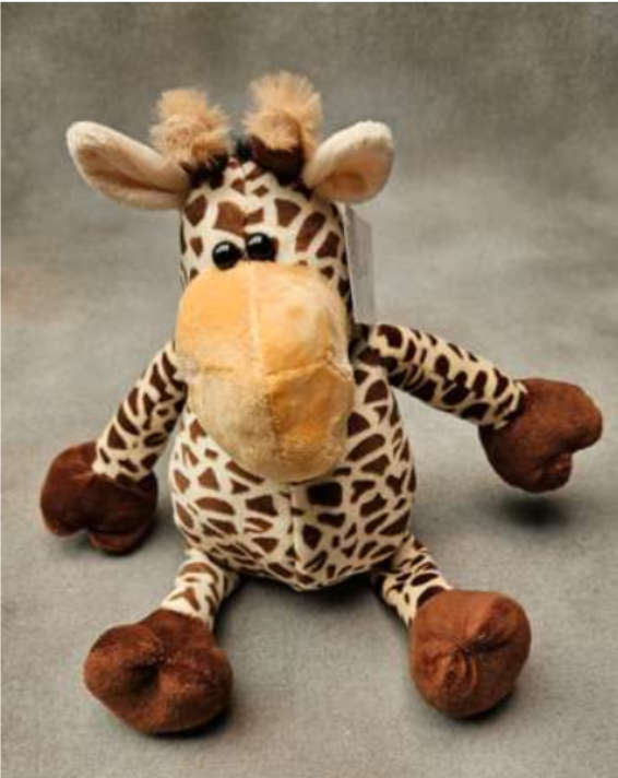 Peluche-Giraffe 18cm sitting