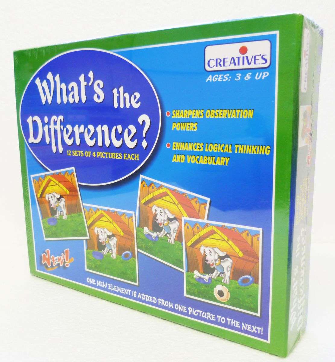 Creatives - What'S The Difference (Enhance Logical Thinking &amp; Vocabulary)