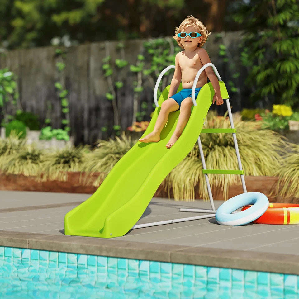 1.8m (6ft) Wavy Slide with Fun Water Splash Feature